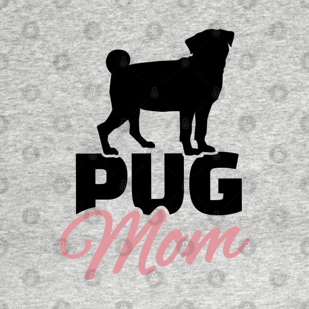 Pug Mom by Likkey